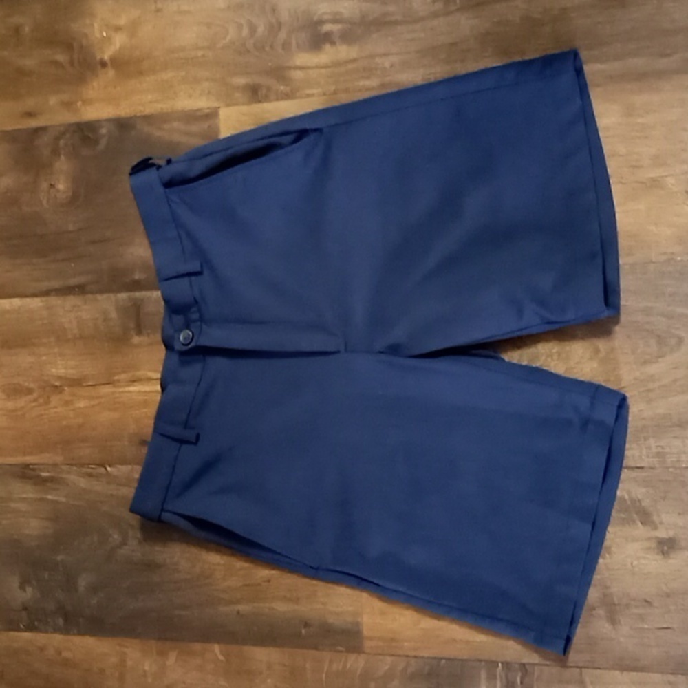 Cool 18 pro stretch waist blue golf shorts